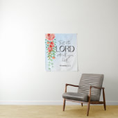 Bijbelse versie van de Floral-scriptie Wandkleed (In situ)