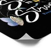 Bijbelse versie: ze is sterke spreekwoorden 31:25  poster (Hoek)