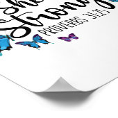 Bijbelse versie: ze is sterke spreekwoorden 31:25  poster (Hoek)