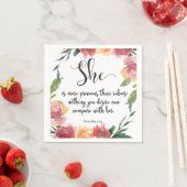 Bijbelse versneden werkpapier servetten (Insitu)