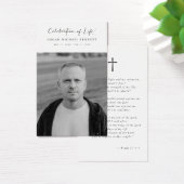 Bijbelse viering van het leven begrafenisgebed Kaa Visitekaartje (Bureau)