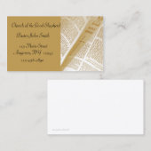 Bijbelse Visitekaartje (Voorkant / Achterkant)