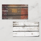 Bijbelse Visitekaartjes van de Spirituele Kerk (Voorkant / Achterkant)