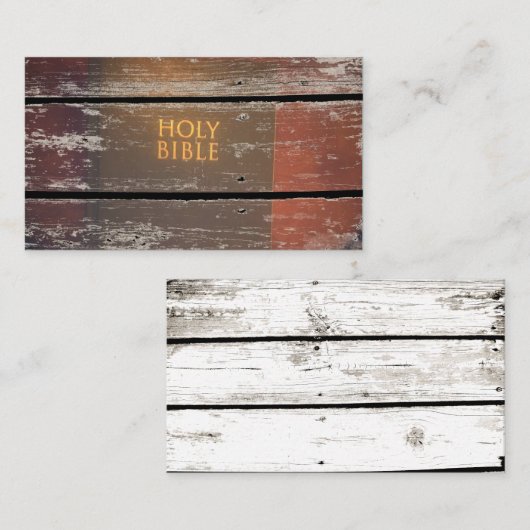 Bijbelse Visitekaartjes van de Spirituele Kerk (Voorkant / Achterkant)