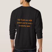 Bijbelse Weerbaarheid Grafische Sweatshirt (Achterkant)