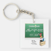 Bijbelse Wiskunde Sleutelhanger (voorkant)