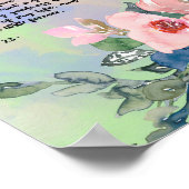 Bijbelse zonnewand poster (Hoek)