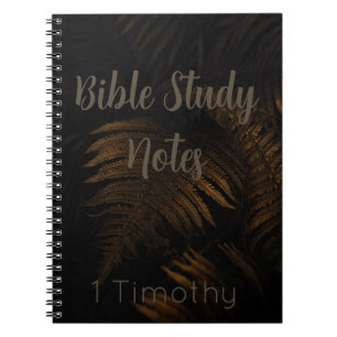 Bijbelstudie-1 Timoteüs Notitieboek