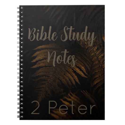 Bijbelstudie-2 Petrus Notitieboek (Voorkant)
