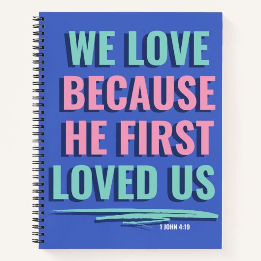 Bijbelstudie aantekeningen in het blauw notitieboek (Voorkant)