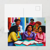 Bijbelstudie Christelijk Art Briefkaart (Voorkant / Achterkant)