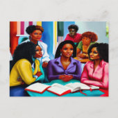 Bijbelstudie Christelijk Art Briefkaart (Voorkant)