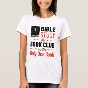 Bijbelstudie Christelijke godsdienstige kerk Een b T-shirt