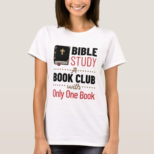 Bijbelstudie Christelijke godsdienstige kerk Een b T-shirt (Voorkant)
