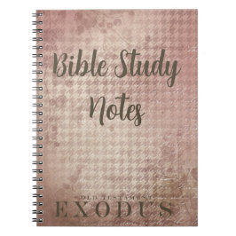 Bijbelstudie-Exodus Notitieboek
