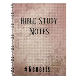 Bijbelstudie-Genesis Notitieboek