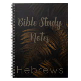 Bijbelstudie-Hebreeën Notitieboek