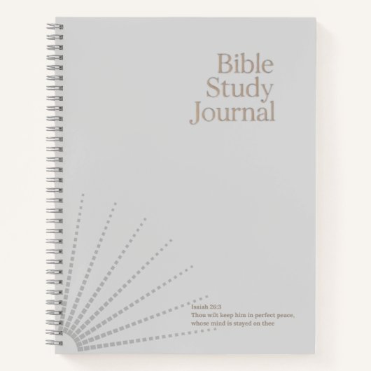 Bijbelstudie Journaal Notitieboek (Voorkant)