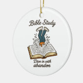 Bijbelstudie Keramisch Ornament (Links)