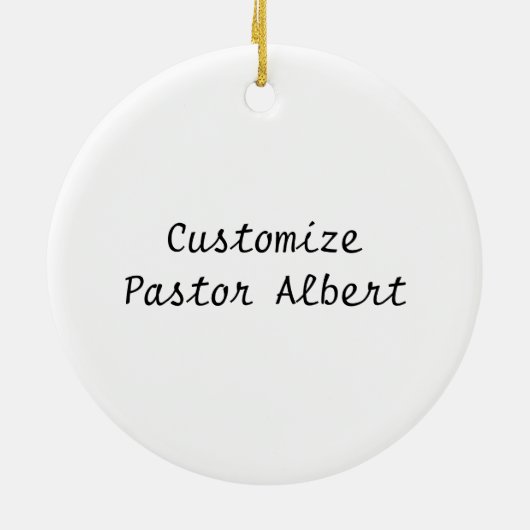 Bijbelstudie Keramisch Ornament (Achterkant)