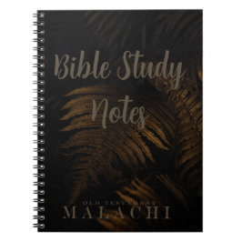 Bijbelstudie-Malachi Notitieboek