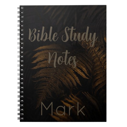 Bijbelstudie-Mark Notitieboek (Voorkant)