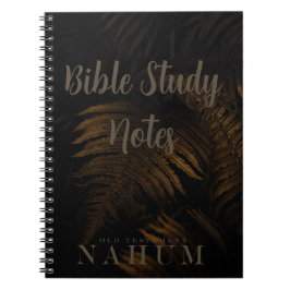 Bijbelstudie-Nahum Notitieboek