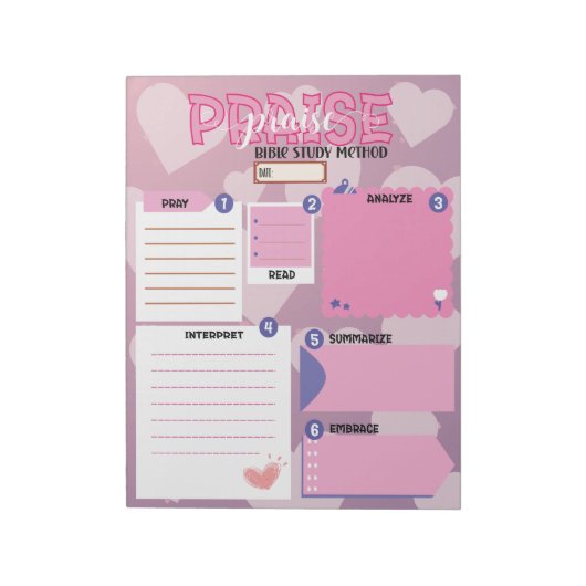 Bijbelstudie Notitieblok (Linkerzijde)