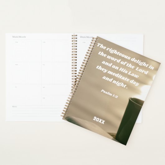 Bijbelstudie Psalm 1 Scriptversie Planner (Display)