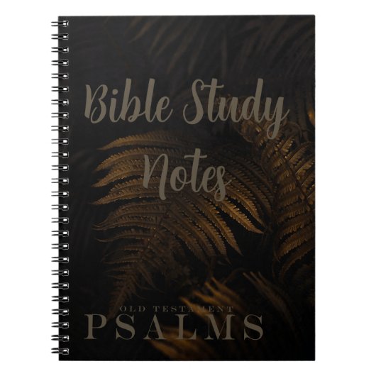 Bijbelstudie-Psalmen Notitieboek (Voorkant)