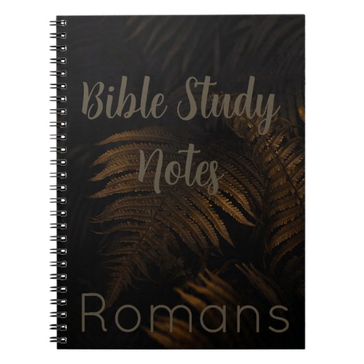 Bijbelstudie-Romeinen Notitieboek (Voorkant)