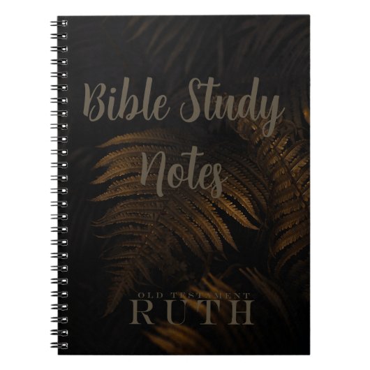 Bijbelstudie-Ruth Notitieboek (Voorkant)