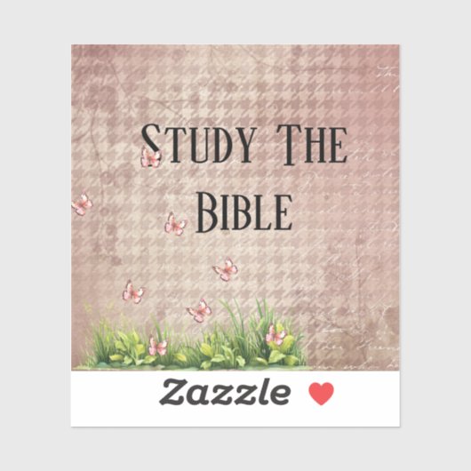 Bijbelstudie Sticker (Vel)
