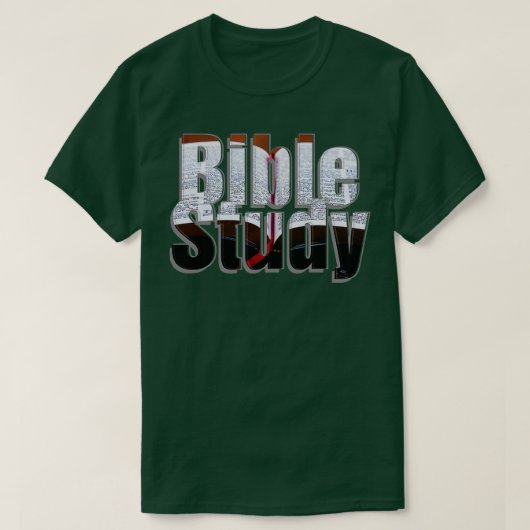 Bijbelstudie T-shirt (Design voorkant)