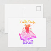 Bijbelstudie uitnodiging (Voorkant / Achterkant)