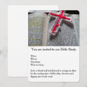 Bijbelstudie Uitnodiging (Voorkant / Achterkant)