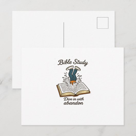 Bijbelstudie uitnodiging (Voorkant / Achterkant)