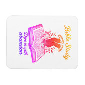 Bijbelstudie uitnodiging magneet (Horizontaal)