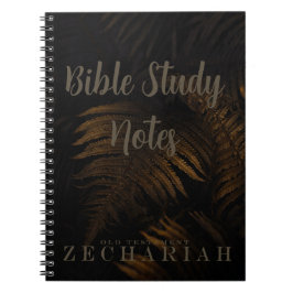 Bijbelstudie-Zacharia Notitieboek