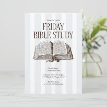 Bijbelstudiekerk op vrijdag