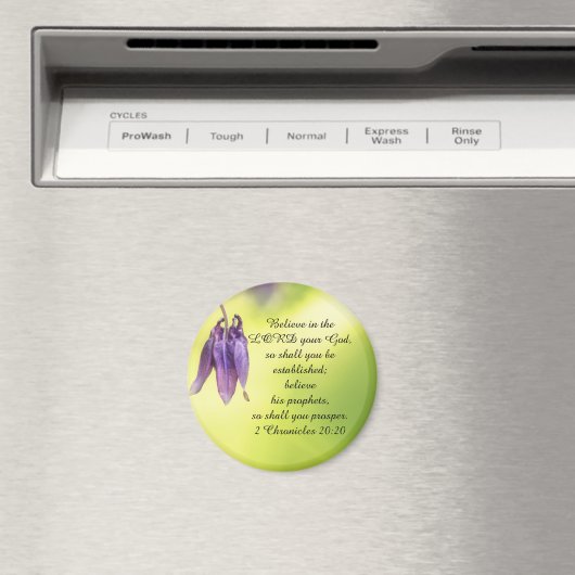 Bijbeltekst 2 Chronicles 20:20 Magneet (Insitu (Vaatwasser))