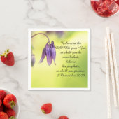 Bijbeltekst 2 Chronicles 20:20 Servetten (Insitu)