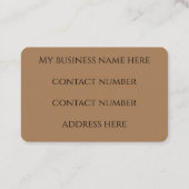 Bijbeltekst Efeziër 6 Zet op volledige wapenrustin Visitekaartje (Achterkant)