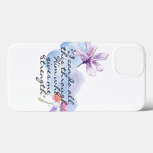 Bijbeltekst iPhone-hoesje Case-Mate iPhone Case (Achterkant (horizontaal))