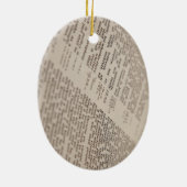 Bijbeltekst Keramisch Ornament (Achterkant)