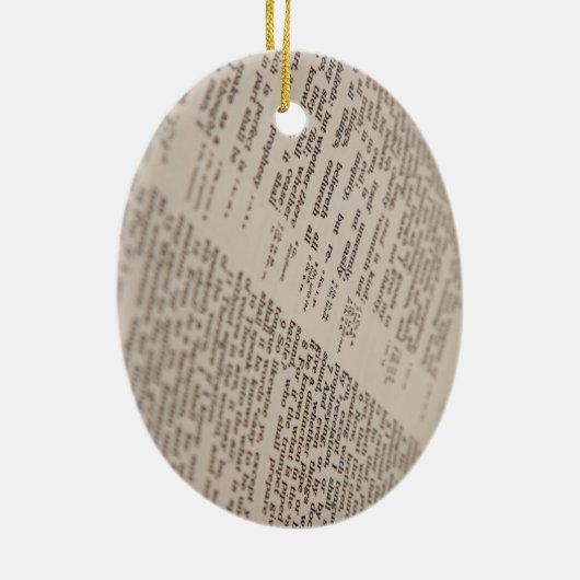 Bijbeltekst Keramisch Ornament (Achterkant)