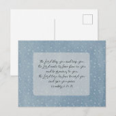 Bijbeltekst Kunst Briefkaart (Voorkant / Achterkant)