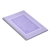 Bijbeltekst Kunst Notitieboek (Rechterzijde)
