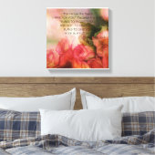 Bijbeltekst Kunstprint van Gods Plan Canvas Afdruk (Insitu (Slaapkamer))