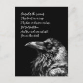 Bijbeltekst Lukas 12:24 Briefkaart (Voorkant)